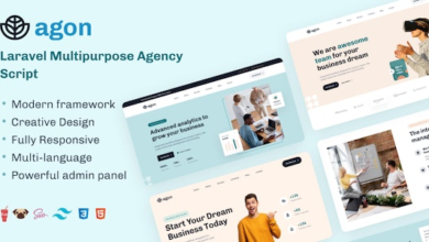 Agon - Laravel Multipurpose Agency Script