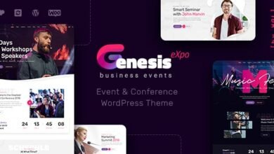 GenesisExpo Business Events & Conference WordPress Theme