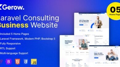 Gerow - Business Consulting Laravel Script