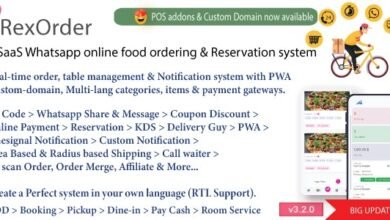 QrexOrder - SaaS Restaurant QR Menu WhatsApp Online ordering Reservation system