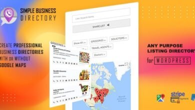 Simple Business Directory with Maps, Store Locator, Distance Search