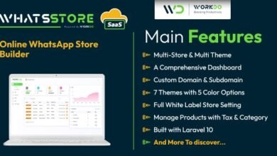 WhatsStore SaaS - Online WhatsApp Store Builder